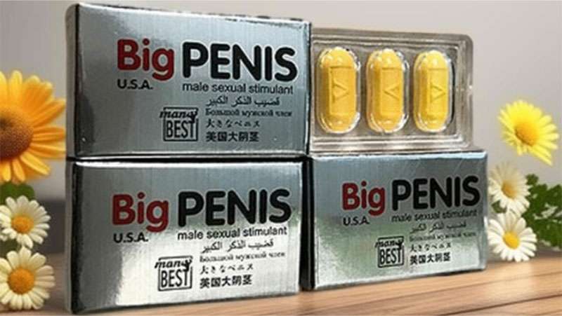 Viên uống thuốc cường dương nam Big Penis Mỹ